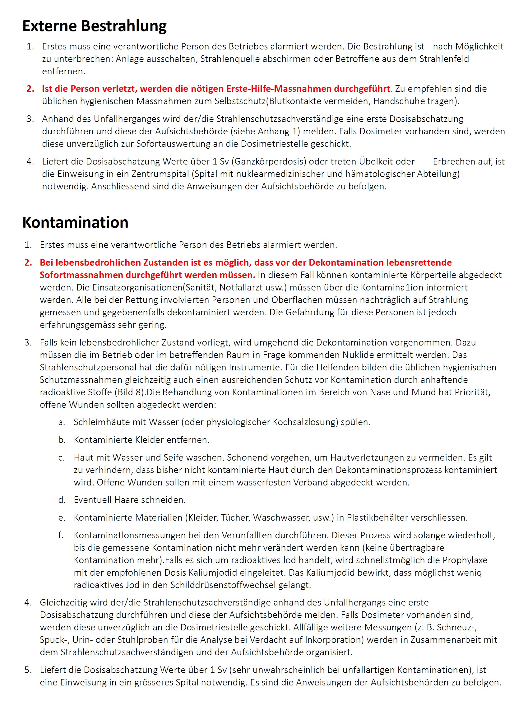 medizinischer Notfall